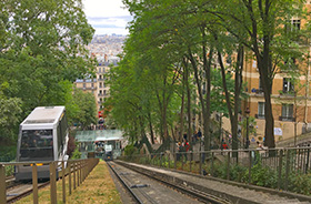 Funiculaire de Montmartre, Paris © Yann Caradec (Flickr.com)