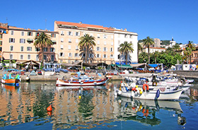 Hafen von Ajaccio © Denise Chevalier
