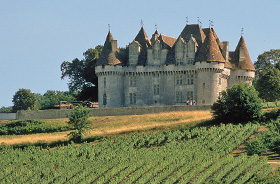 Schloss in Aquitanien © Jean Malburet (Atout-France)