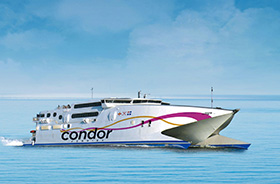 Fähre nach Jersey © Condor Ferries